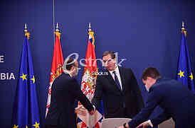 Sem Fabrici, Aleksandar Vucic i Jadranka Joksimovic