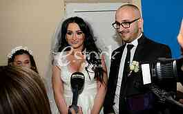 wedding of Andreana Cekic, club Inter hollywood