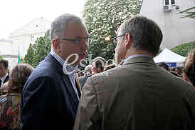 The reception at the Embassy of Italy