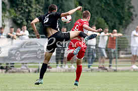 Football match  Partizan and Red Star.
