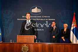 Serbian government, press conference