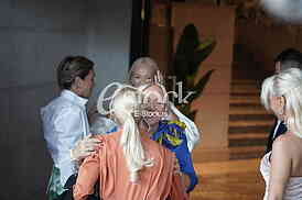 Ilda Saulic, Gordana Saulic i Sanela Saulic cekaju goste