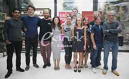 Shakespeare's Globe Theatre hosting the srtbiji press conference 