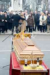 Burial of the remains Dimirija Tucovica