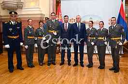 Promotion of the cadets of the Military Academy
