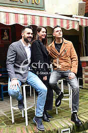 Miodrag Radonjic, Dijana Pozarskaja, Milos Bikovic