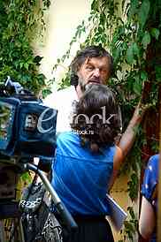  Emir Kusturica, Press conference about fourth music festival 