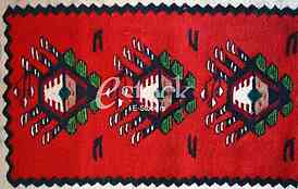 Colorful Serbian peruvian style rug surface handmade carpet, traditional carpet designs