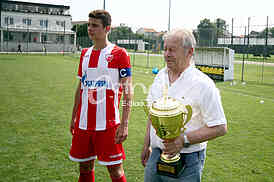Football match  Partizan and Red Star.