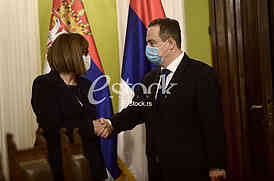 Maja Gojkovic i Ivica Dacic