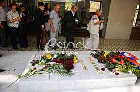 Jovanka Broz buried next to her husband Josip Broz Tito