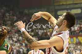 Red Star- Panathinaikos basketball game