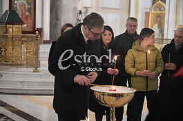 Aleksandar Vucic, Milena Popovic i Bogdan Ivanovic