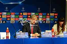 Press conference after the match of UCL