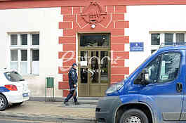 The police station 