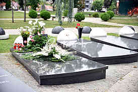 The second anniversary of the death of popular actor Milorad Mandic-Manda.