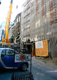In Resavska street at the building site, a man fell into a hole of the elevator