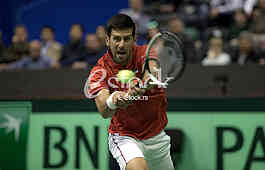 Davis Cup tennis Serbia