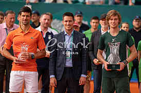 Tenis - Serbia open: Novak Đoković v Andrej Rubljov
