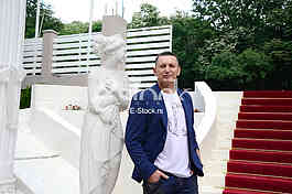 Press conference Sako Polumenta in restaurant 