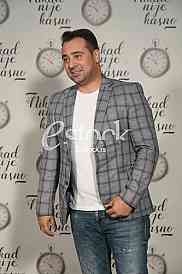 Stefan Buzurovic na snimanju emisije