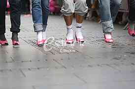 Race in the heels against Breast Cancer