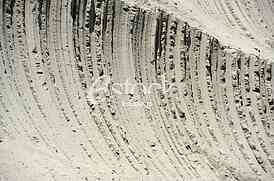 Close-up of Copper Mine Open Pit Excavation