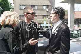 Sandra Perovic, Milos Bikovic i Luka Ivanovic Luke Black