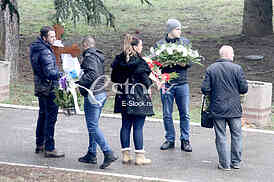 The funeral of Nebojsa Stojilkovic