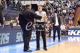  Partizan-Red Star, basketball derby game.
