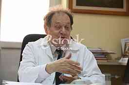 Dr Miljko Ristic.Interview for newspaper Serbia telegraph.Clinical centre Cardio.