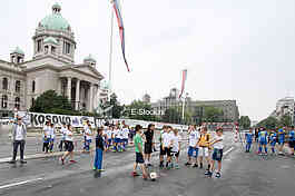 Football tournament of young categories