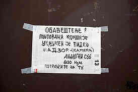The murder of Dragoje Trisic in Zarkovo